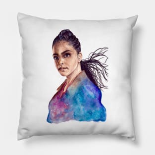 All of Time and Space Yaz Khan Pillow