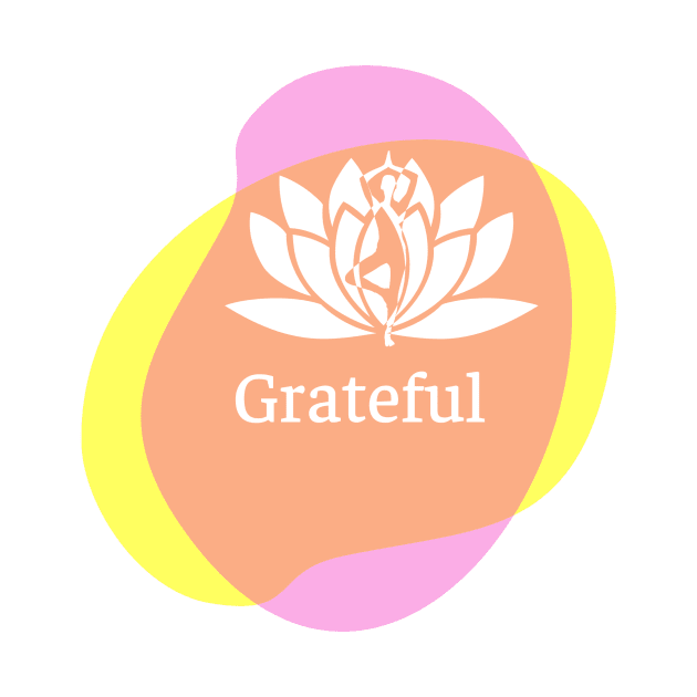 Grateful - Yoga Design by Liniskop