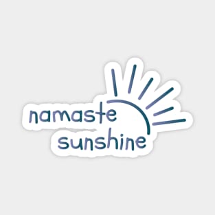 Namaste Sunshine Gradient Magnet