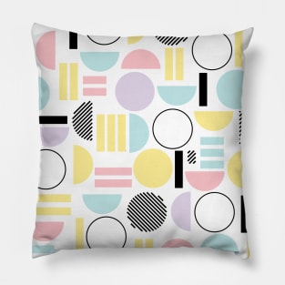 Abstract geometric shapes Pillow