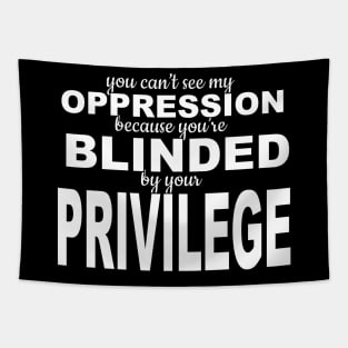 White Privilege Oppression Tapestry