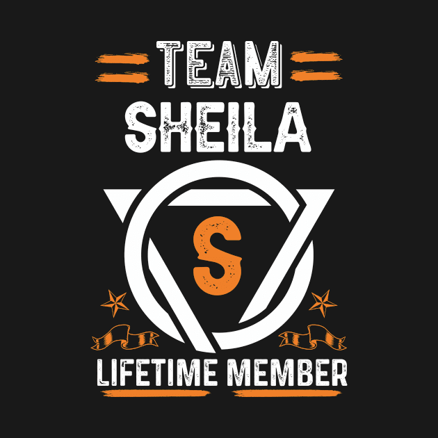 Team sheila Lifetime Member, Family Name, Surname, Middle name by Smeis