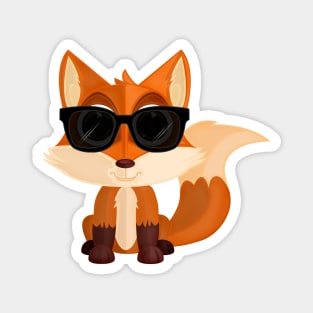 Cool Fox Magnet