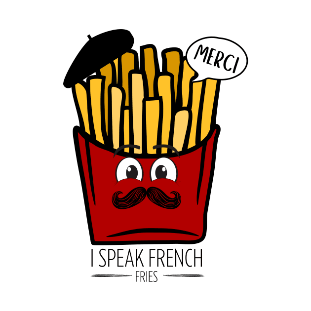 I Speak French Fries: Quirky Culinary Chic by monicasareen