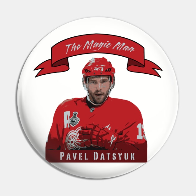 Pavel Datsyuk - Magic Man Pin by KThad