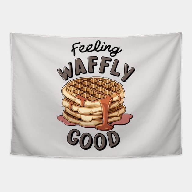 feeling waffly good Tapestry by CreationArt8