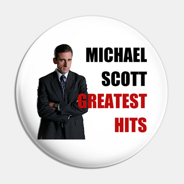 The Office - Michael Scott Greatest Hits Pin by OfficeBros