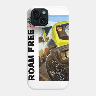 suzuki jimny roam free Phone Case