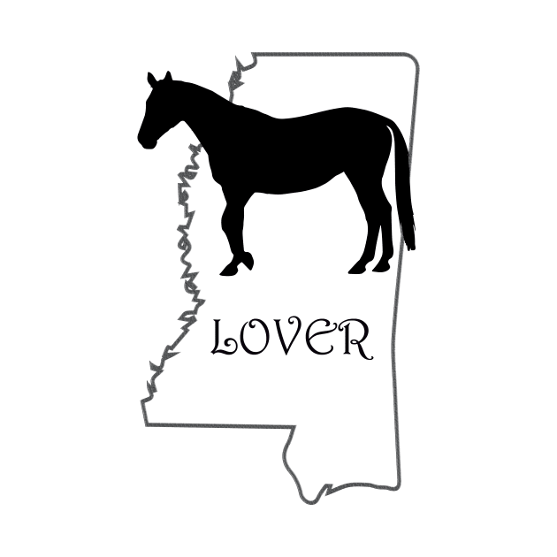 Mississippi Horse Lover Gift by Prairie Ridge Designs