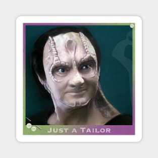 Just a Tailor Murder Lizard Spy Portrait Magnet