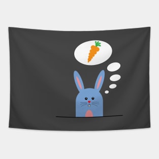 Hungry bunny Tapestry