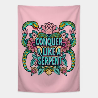 Conquer like a serpent Tapestry