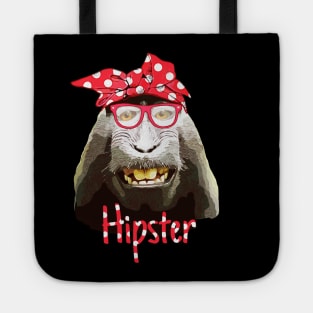 Bandana and monkey, gorilla, chimpanzee Tote