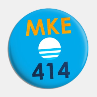 MKE Day 414 • Milwaukee, WI Pin