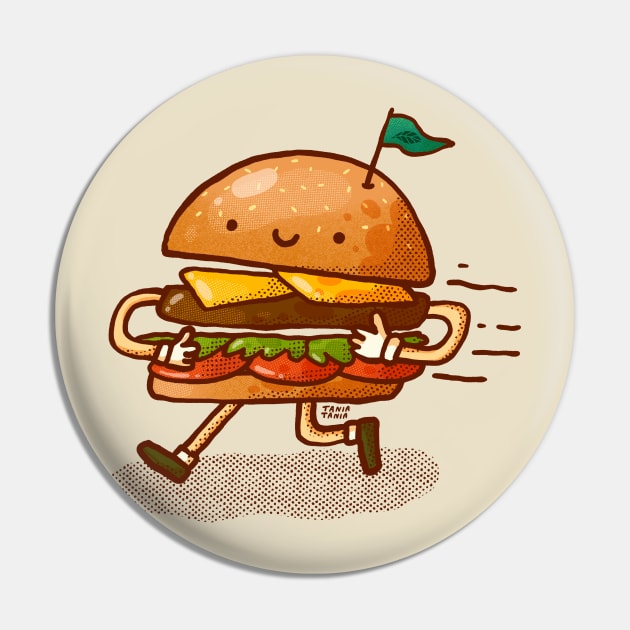 Burger Buddy Pin by Tania Tania