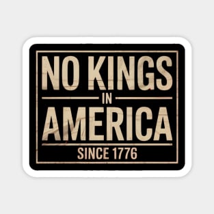 No-Kings-In-America Magnet