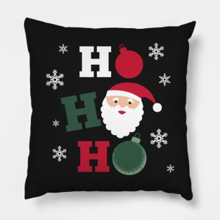 Ho Ho Ho Santa Claus Pillow