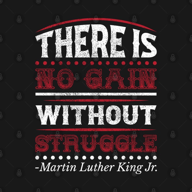 There Is No Gain Without Struggle by equiliser