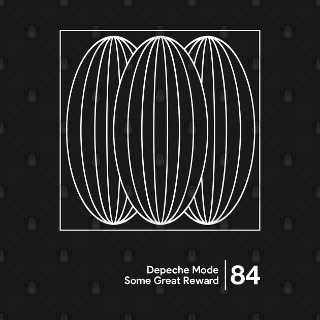 Some Great Reward - Minimal Style Graphic Artwork by saudade