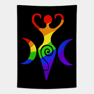 Rainbow Goddess Tapestry