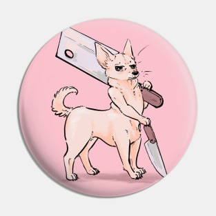 don't mess with a chi-taur Pin