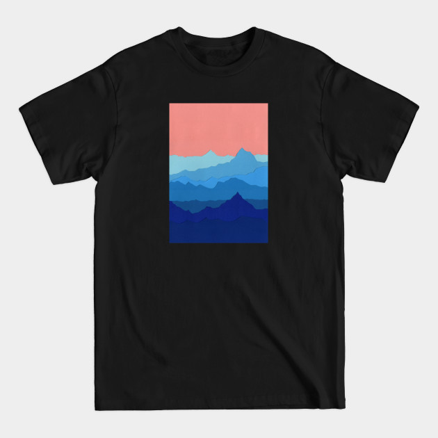 Discover Blue Mountains - Mountains - T-Shirt