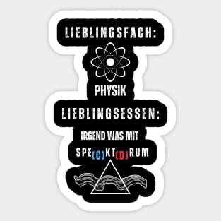 Physik Physiker Schwerkraft Science Lustig - Physik - Sticker