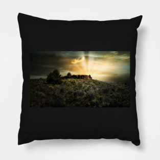 Hilltop Ridge Sunrise Pillow