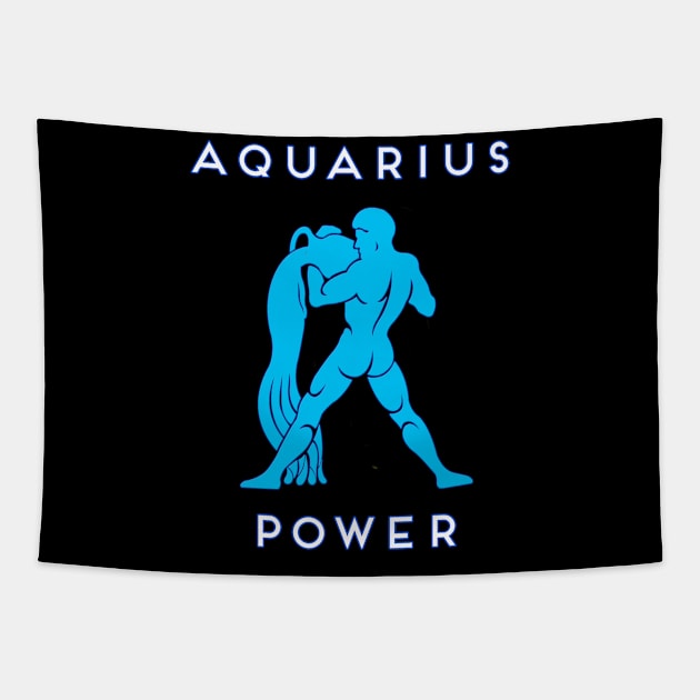 Aquarius Power Tapestry by DesigningJudy