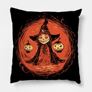 Little Harvest Witch Pillow