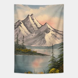 Lake by Mountain Tapestry