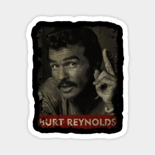 TEXTURE ART-Burt Reynolds - RETRO STYLE 2 Magnet