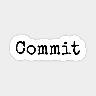 Make a Commitment Magnet