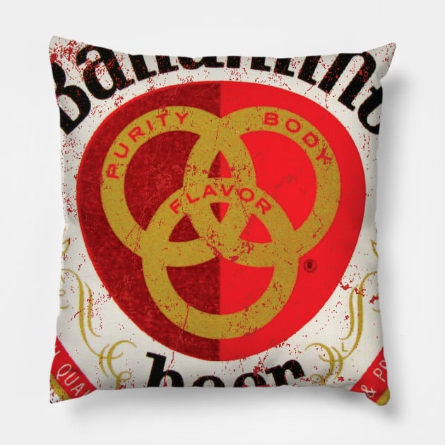 Ballantine Pillow by MindsparkCreative