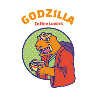 Godzilla coffee lovers T-Shirt