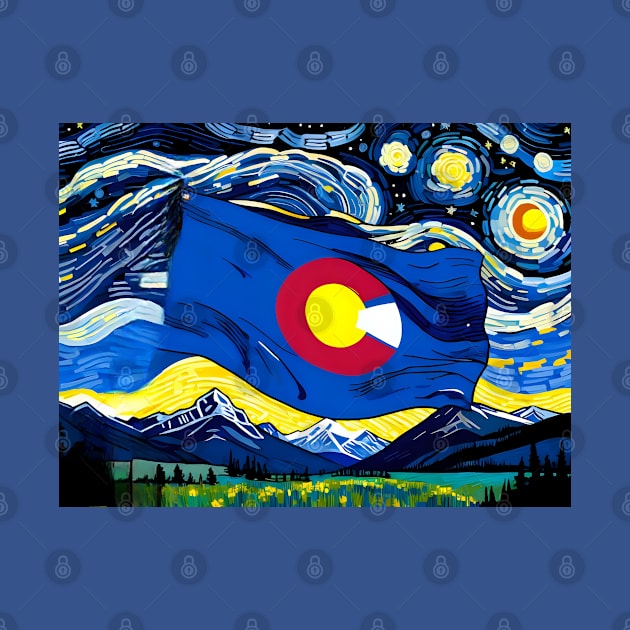 Colorado state flag by Rogue Clone