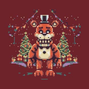 Ugly Five Nights Freddy's Christmas T-Shirt