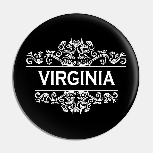 Virginia Art Pin by Tribun Dash