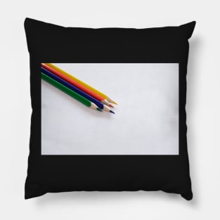 colored pencils Pillow