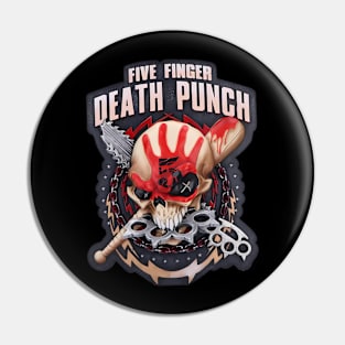 Death punch color Pin