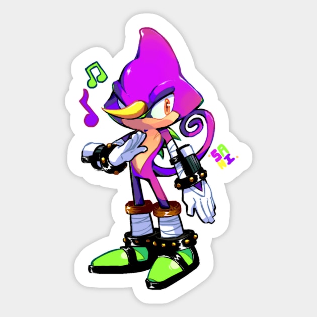 Sonic the Hedgehog Team Chaotix Stickers 