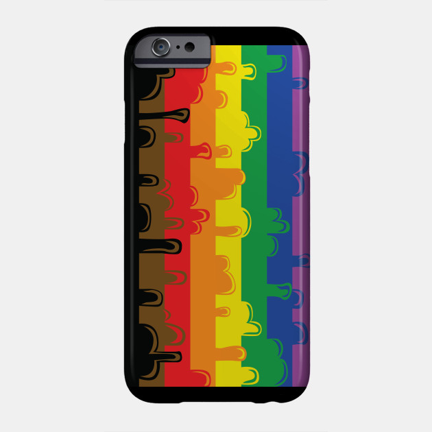 Dripping Queer BIPOC Pride - Pride Flag - Phone Case ...