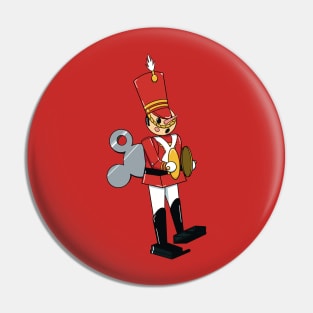 Christmas Toy Soldier Symbols Pin