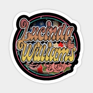 Proud To Lucinda Be Thanksgiving Name Birthday Style Retro Magnet