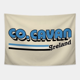 County Cavan / Retro Style Irish County Design Tapestry