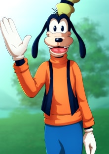 Goofy. Magnet