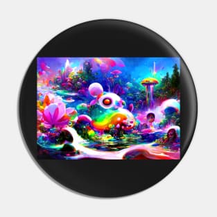 Color Globs | Mermaid Den Pin