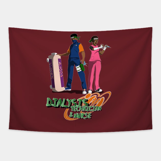 Dialysis no jutsu Tapestry by RhinoChild