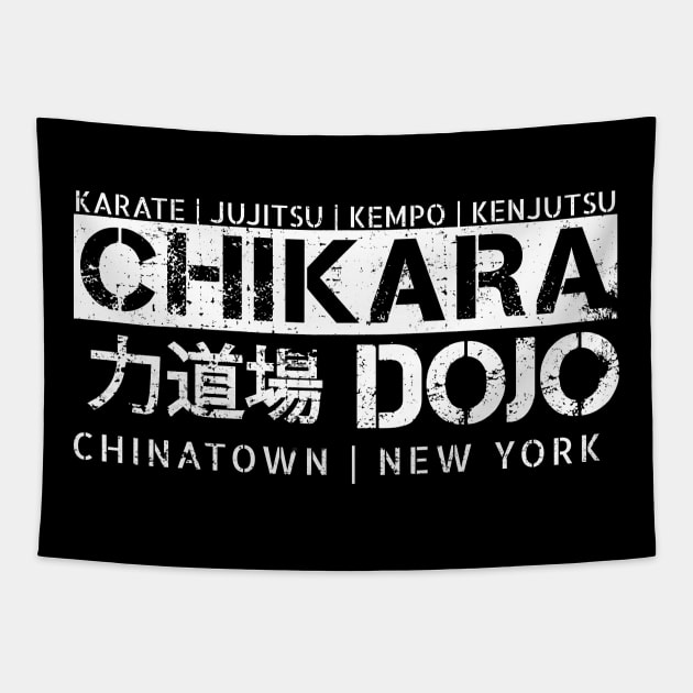 Chikara Dojo Tapestry by Nazonian