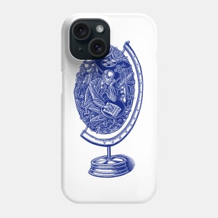 The World of Bela Bartok (blue) Phone Case